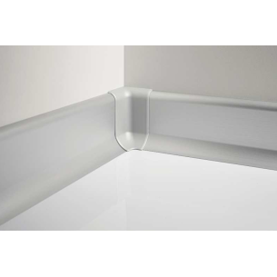 copy of Battiscopa alluminio anodizzato per applicazioni di pannelli in cartongesso Metal Line 100 -1