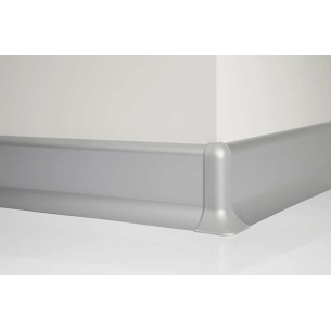 copy of Battiscopa alluminio anodizzato per applicazioni di pannelli in cartongesso Metal Line 100 -1