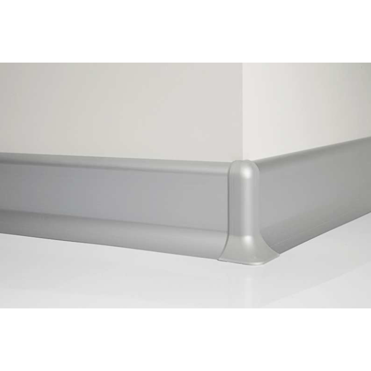 copy of Battiscopa alluminio anodizzato per applicazioni di pannelli in cartongesso Metal Line 100PROFILPAS