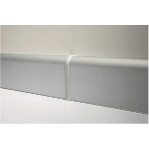 copy of Battiscopa alluminio anodizzato per applicazioni di pannelli in cartongesso Metal Line 100 -1