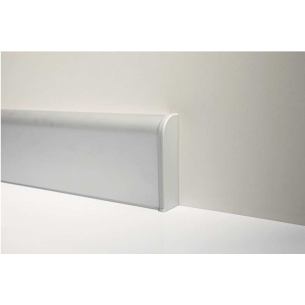 Terminali DX/SX per Battiscopa Metal line 97/8 - Profilpas -1