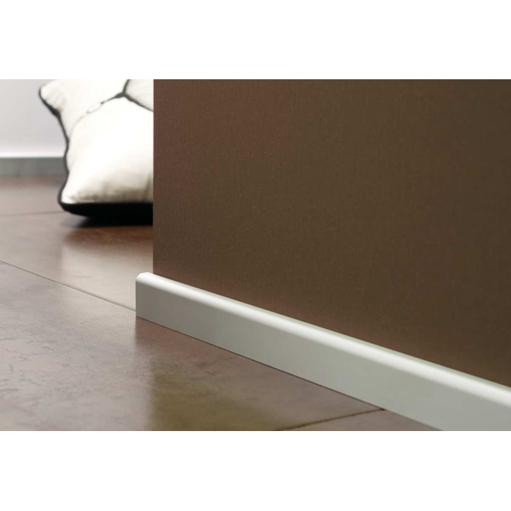 Battiscopa in alluminio 40 mm 200 cm Metal line 97/4 - Profilpas -3