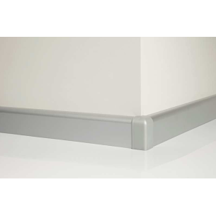 copy of Battiscopa alluminio anodizzato per applicazioni di pannelli in cartongesso Metal Line 100 -1