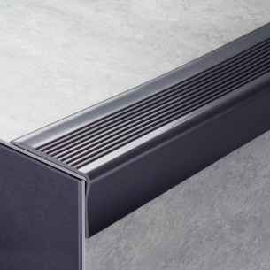 Profilo per scale in PVC 300 cm 45mq PROTECT 155 Profilpas -1