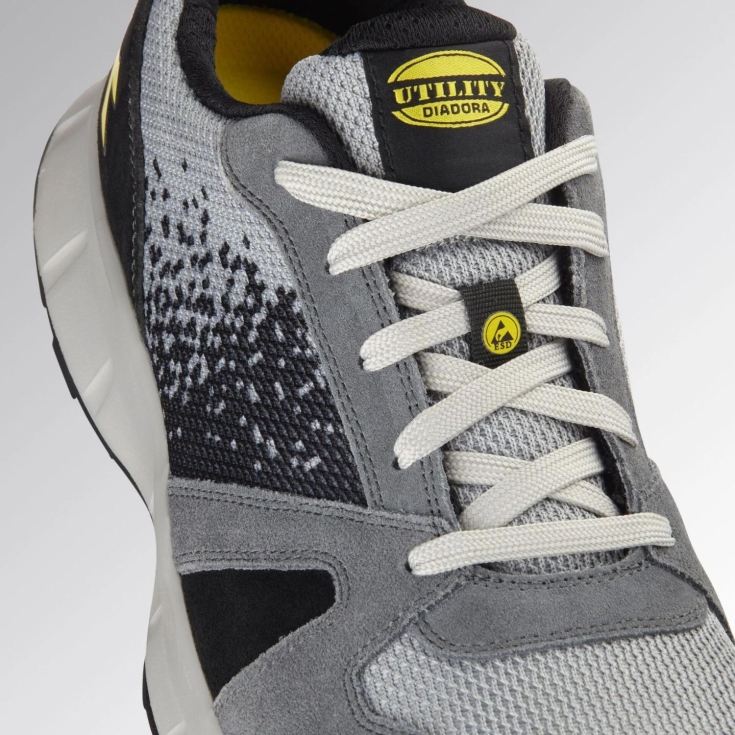 Chaussures de travail DIADORA Lite Low S1PS FO SR HRO ESD Gris -3