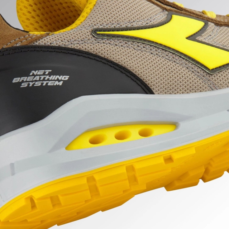 Scarpe antinfortunistiche DIADORA Run Net AB Low S1PS FO SR Marrone -8