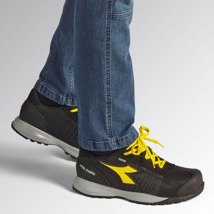 Scarpe antinfortunistiche DIADORA Glove MDS Matryx Low S1PS HRO SR SC ESD Nero -4
