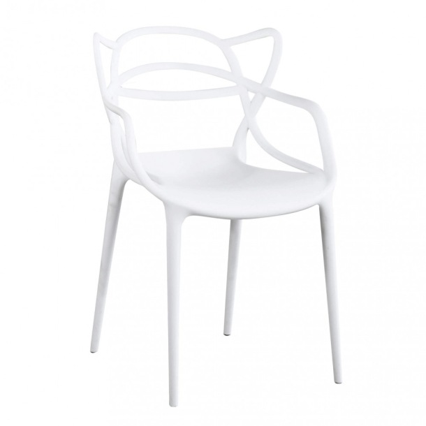 Poltrona lily bianca -1