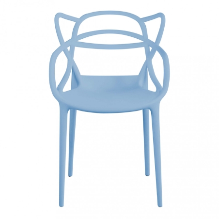 Poltrona lily azzurra -3