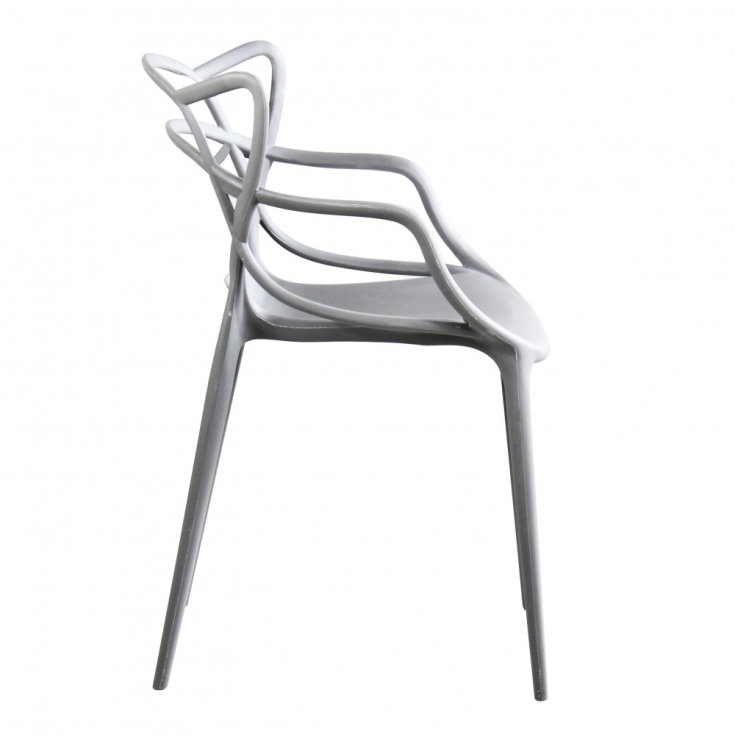 Poltrona lily grigia -3