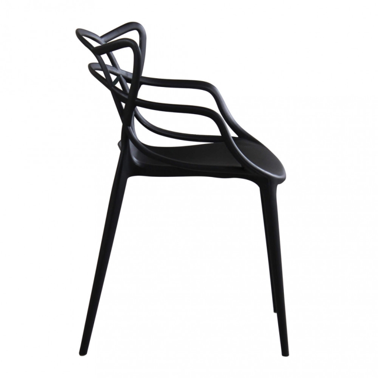 Poltrona lily nera -3