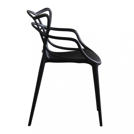 Poltrona lily nera -3