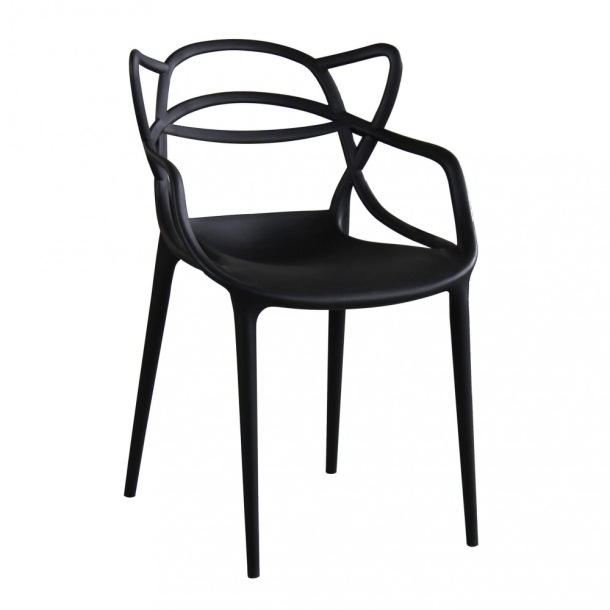 Poltrona lily nera -1