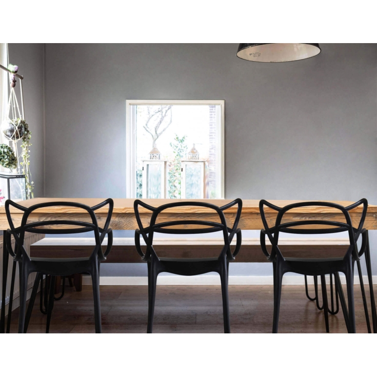 Poltrona lily nera -5