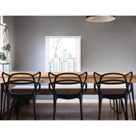 Poltrona lily nera -5