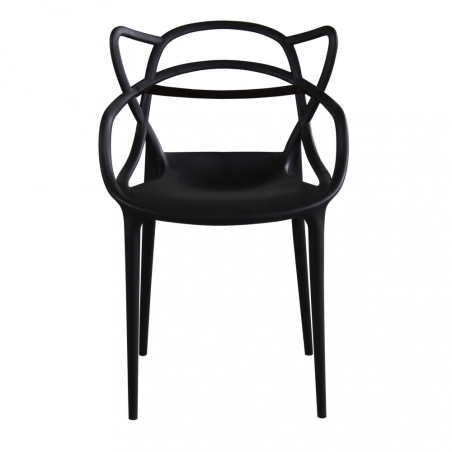 Poltrona lily nera -4