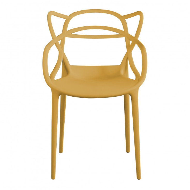 Poltrona lily giallo senape -4