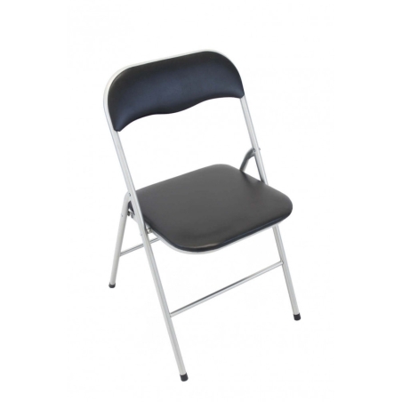 SEDIA PIEGHEVOLE SLIM NERA OPACA