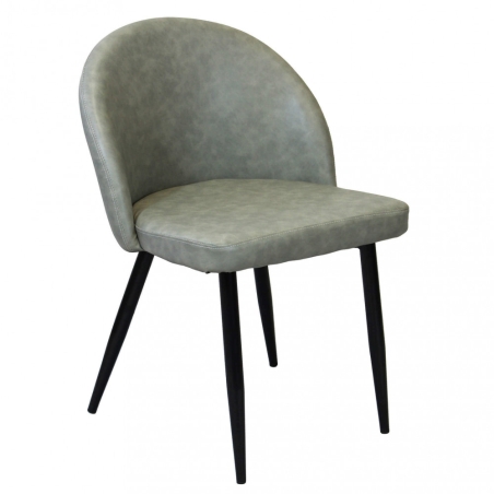 Poltrona sissy in ecopelle -1