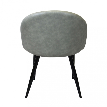 Poltrona sissy in ecopelle -5