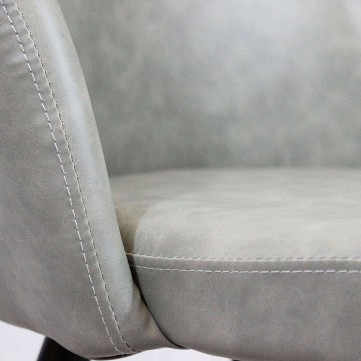 Poltrona sissy in ecopelle -6