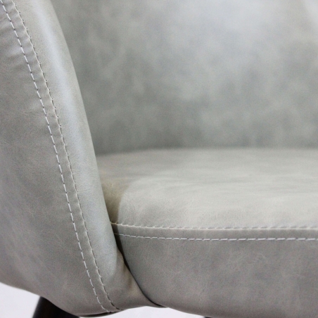 Poltrona sissy in ecopelle -6