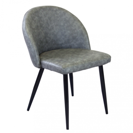 Poltrona sissy in ecopelle -1