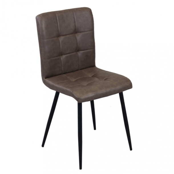 POLTRONA ROSALYN IN ECOPELLE -1