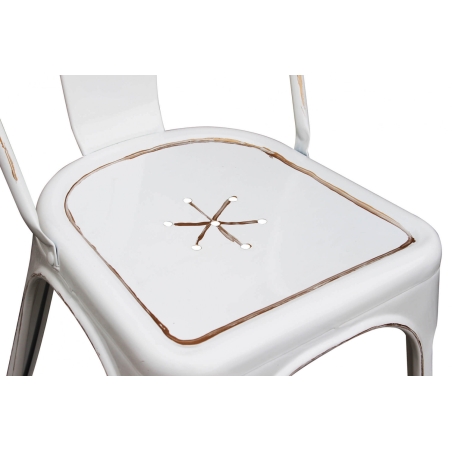 Sedia lola bianco antico -5