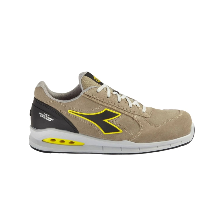 Chaussures de sécurité DIADORA Run Net AB LOW S3 Grigio roccia lunare -1