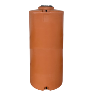 Serbatoio acqua cilindrico 300 Lt PE atossico da esterno -1