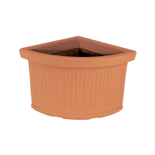 Vaso angolare in polietilene Millerighe Rome Monacis