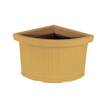 Vaso angolare in polietilene Millerighe Rome Monacis -4