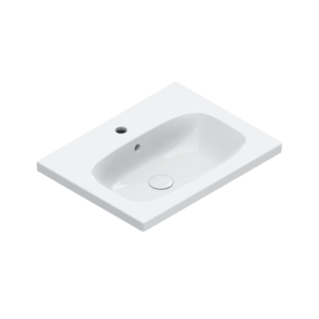 Lavabo 60x46 bianco lucido Alvea Catalano -1