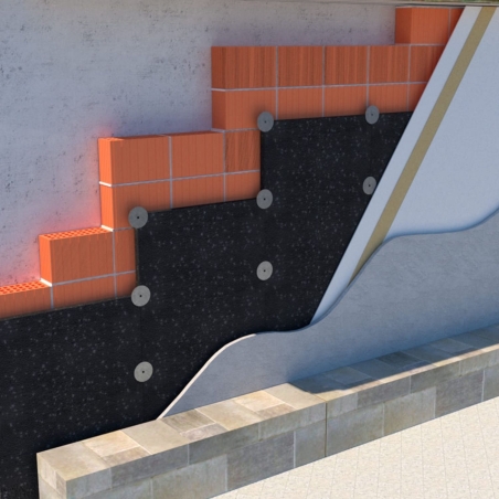 Pannello termoisolante 100x50x10 sp Ecoblack ECO 110 Polimediterranea -2