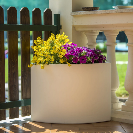 Vaso angolare 45x45 cm in polietilene Link45 -1