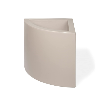 Vaso angolare 45x45 cm in polietilene Link45 -5