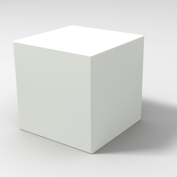 Cubo da arredo colorato in polietilene 25 cm Icekub Kloris -4