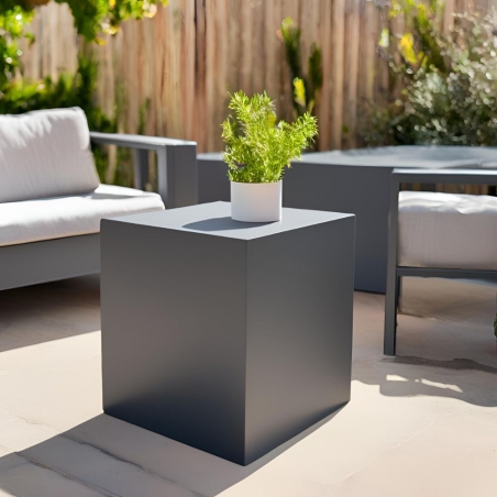 Cubo da arredo colorato in polietilene 25 cm Icekub Kloris -16