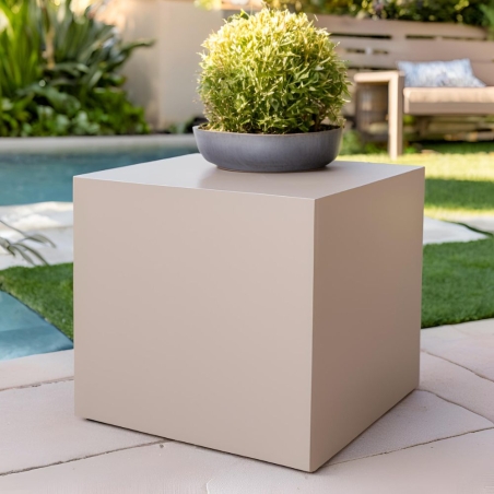 Cubo da arredo colorato in polietilene 25 cm Icekub Kloris -20