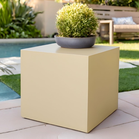 Cubo da arredo colorato in polietilene 25 cm Icekub Kloris -26