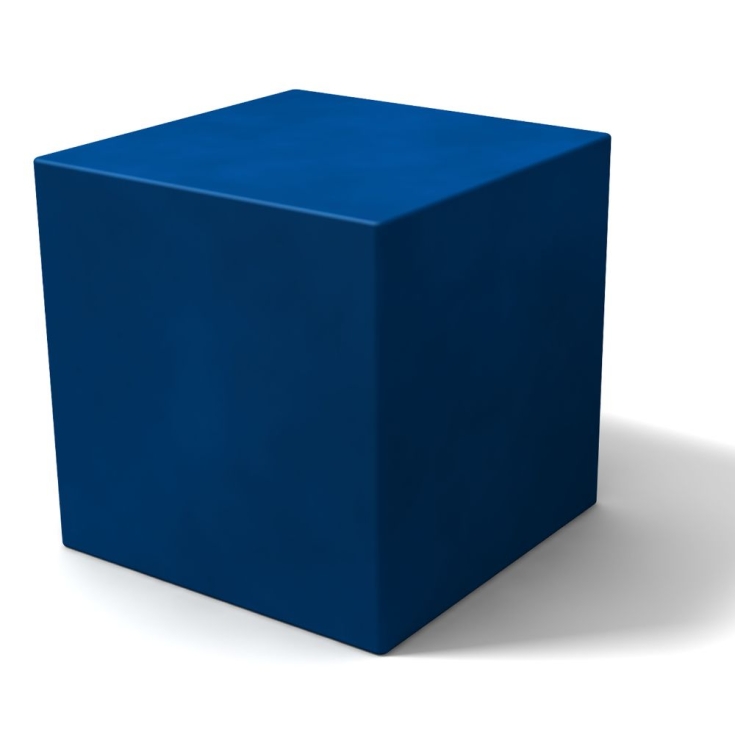 copy of Cubo da arredo colorato in polietilene 25 cm Icekub Kloris -11