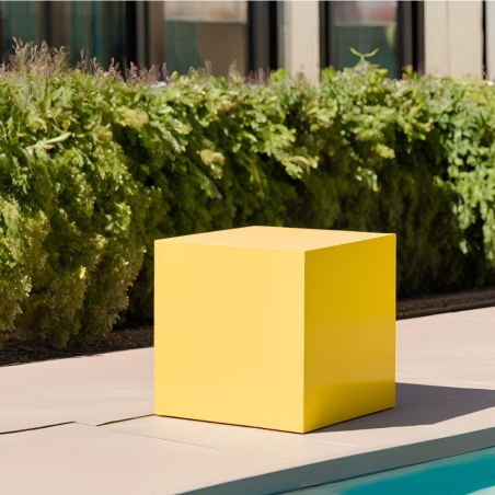 copy of Cubo da arredo colorato in polietilene 25 cm Icekub Kloris -14