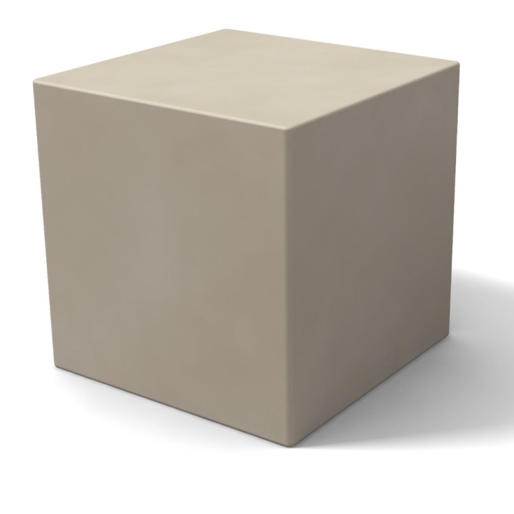 Cubo da arredo colorato in polietilene 35 cm Icekub Kloris -23