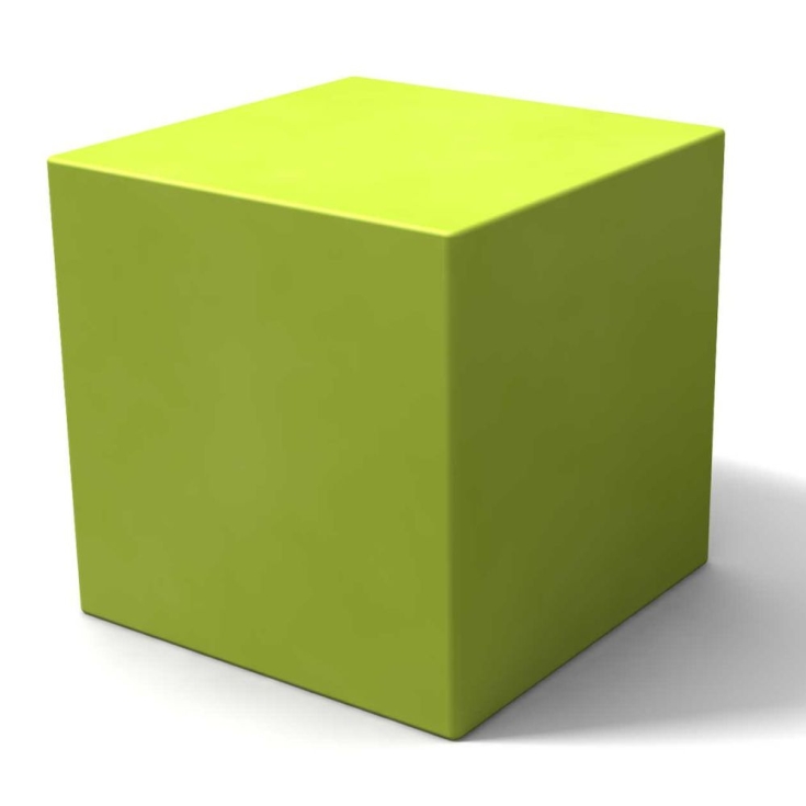 Cubo da arredo colorato in polietilene 35 cm Icekub Kloris -29