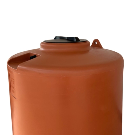 Serbatoio acqua 300 litri verticale PE atossico da esterno -6
