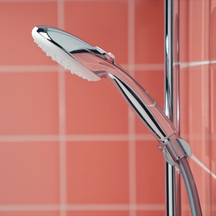Sistema doccia con miscelatore termostatico New Tempesta 250 Grohe -12