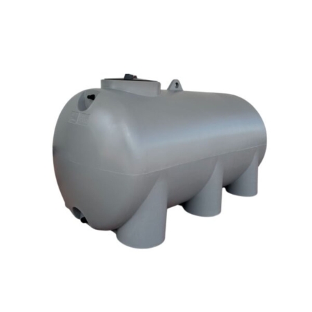 Serbatoio acqua orizzontale 300 litri PE atossico da esterno -3