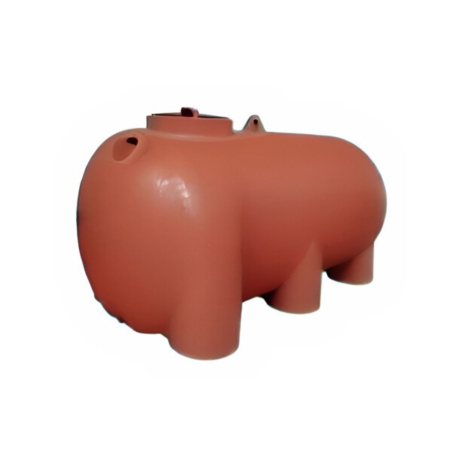 Serbatoio acqua orizzontale 1000 litri PE atossico da esterno -5