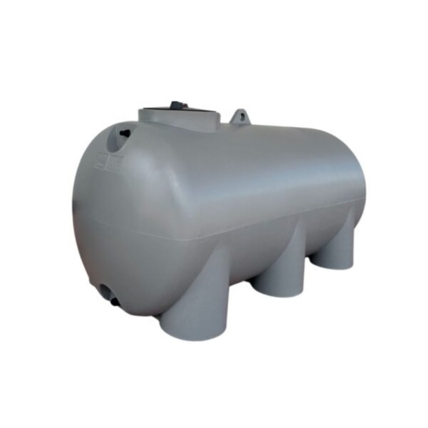 Serbatoio acqua orizzontale 2000 litri PE atossico da esterno -3